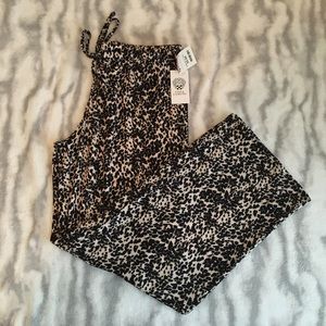 NWT cheetah print lounge pants✨